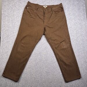 L.L. Bean Classic Fit 220626 Brown Jeans Men's Size 42x30